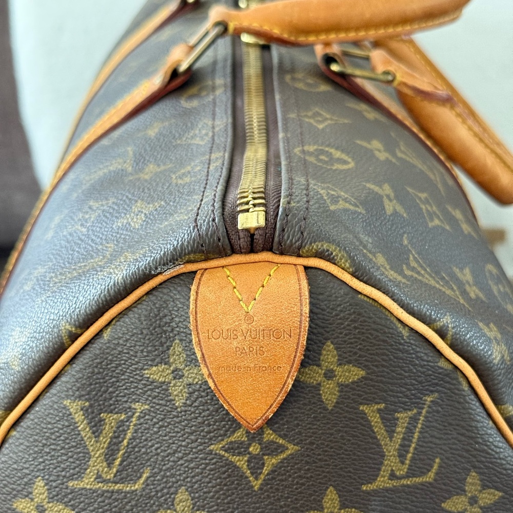 Authentic Louis Vuitton Keepall 45 travel duffel bag  M41428 monogram - Picture 10 of 16